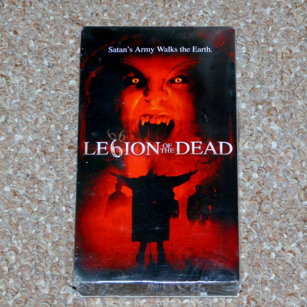 Legion of the Dead VHS 2001 Brand New Factory Sealed Olaf Ittenbach Horror